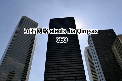 萤石网络 elects Jia Qing as CEO