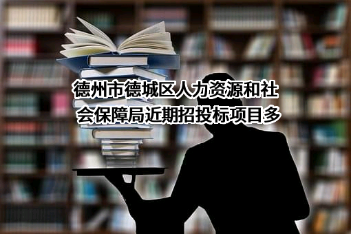 德州市德城区人力资源和社会保障局近期招投标项目多