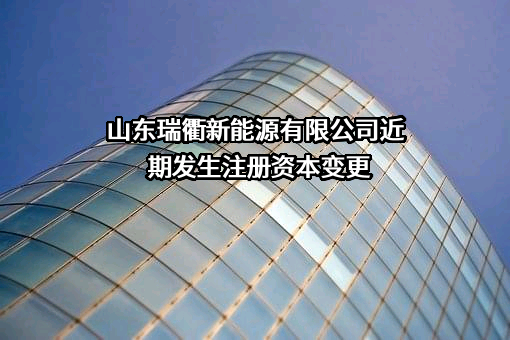 山东瑞衢新能源有限公司