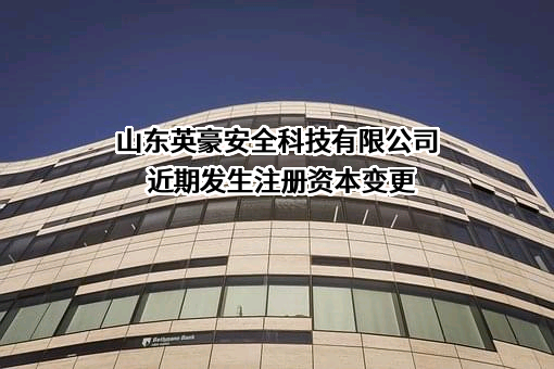 山东英豪安全科技有限公司