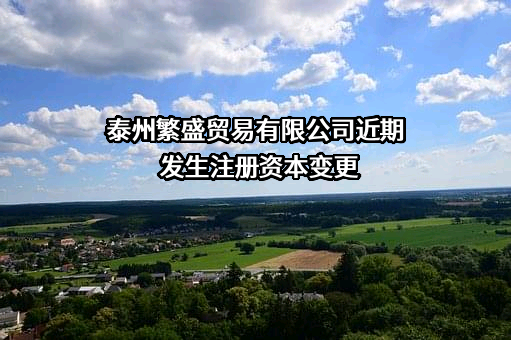 泰州繁盛贸易有限公司