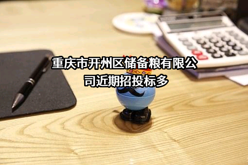 重庆市开州区储备粮有限公司