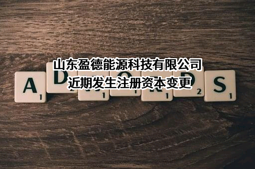 山东盈德能源科技有限公司