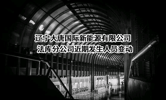 辽宁大唐国际新能源有限公司法库分公司