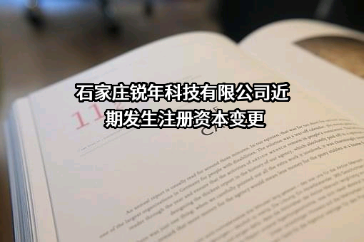 石家庄锐年科技有限公司