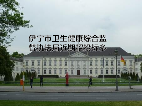 伊宁市卫生健康综合监督执法局