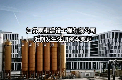 江苏雨桐建设工程有限公司