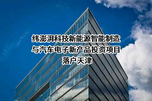 纬湃汽车电子（天津）有限公司