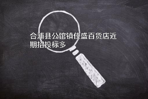 合浦县公馆镇佳盛百货店