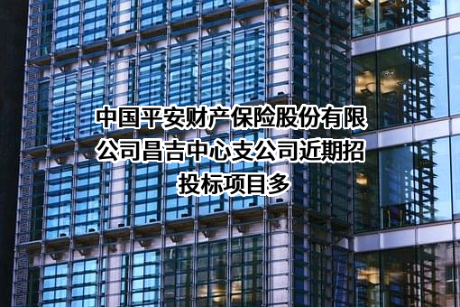 中国平安财产保险股份有限公司昌吉中心支公司