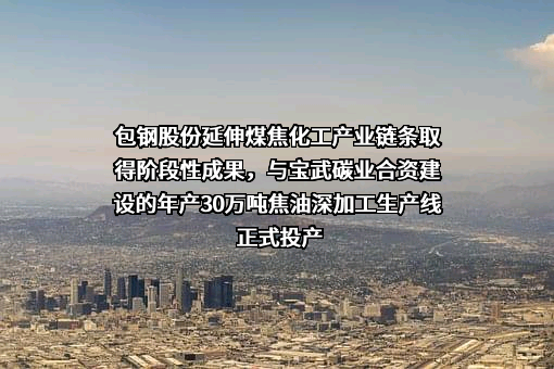宝武碳业科技股份有限公司