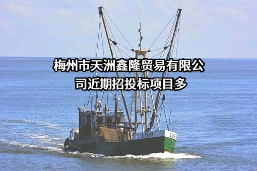 梅州市天洲鑫隆贸易有限公司近期招投标项目多