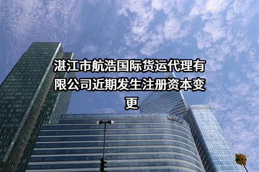 湛江市航浩国际货运代理有限公司