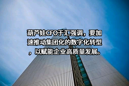海南葫芦娃药业集团股份有限公司