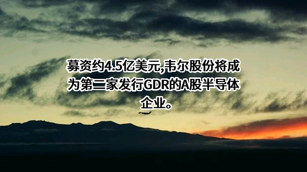 上海韦尔半导体股份有限公司