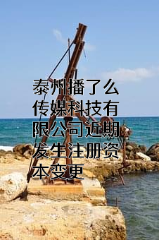 泰州播了么传媒科技有限公司