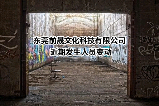东莞前晟文化科技有限公司