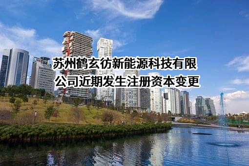 苏州鹤玄彷新能源科技有限公司