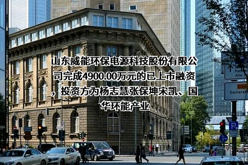 山东威能环保电源科技股份有限公司