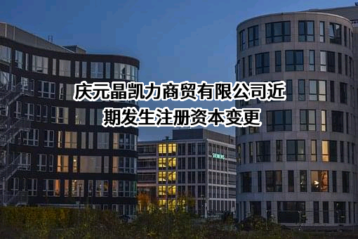 庆元晶凯力商贸有限公司
