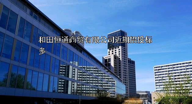 和田恒通商贸有限公司