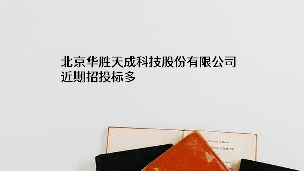 北京华胜天成科技股份有限公司