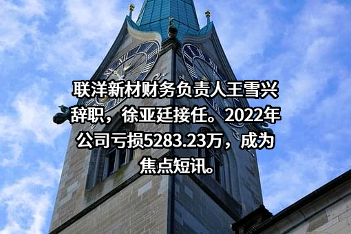 浙江联洋新材料股份有限公司