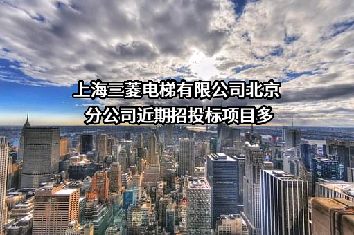 上海三菱电梯有限公司北京分公司