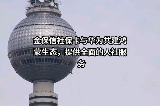 金保信社保卡科技有限公司