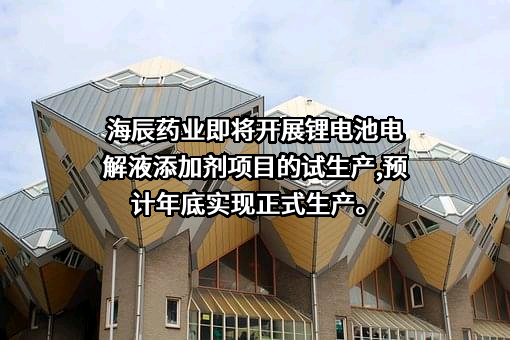 南京海辰药业股份有限公司