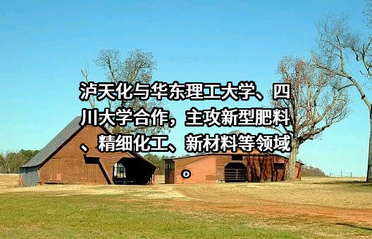 四川泸天化股份有限公司