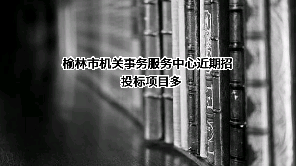 榆林市机关事务服务中心近期招投标项目多