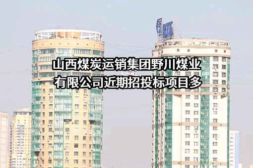 山西煤炭运销集团野川煤业有限公司