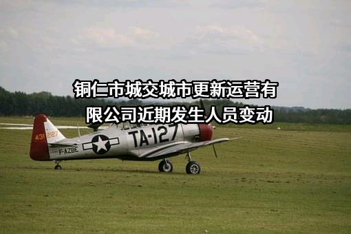 铜仁市城交城市更新运营有限公司