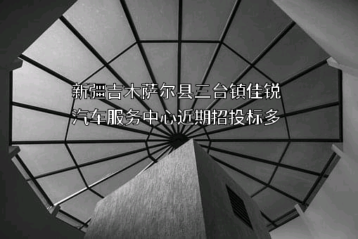 新疆吉木萨尔县三台镇佳锐汽车服务中心