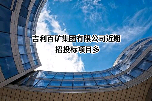 吉利百矿集团有限公司