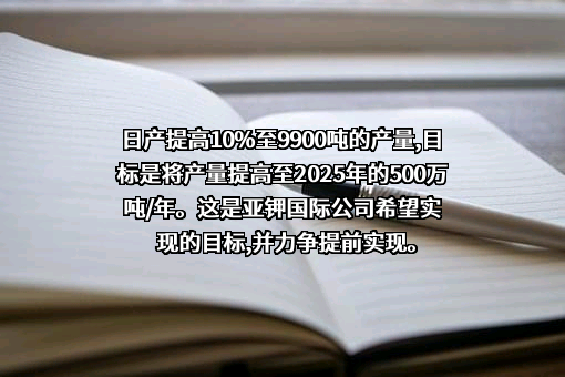 亚钾国际投资（广州）股份有限公司
