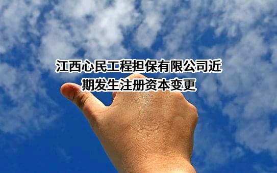 江西心民工程担保有限公司