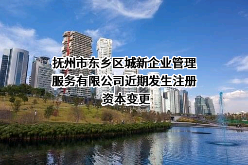 抚州市东乡区城新企业管理服务有限公司