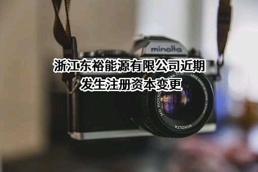 浙江东裕能源有限公司