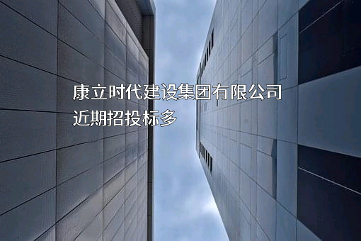 康立时代建设集团有限公司