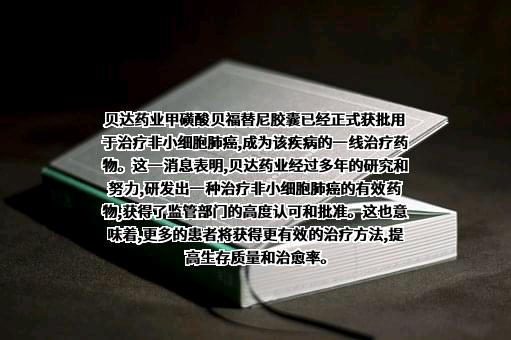 贝达药业股份有限公司