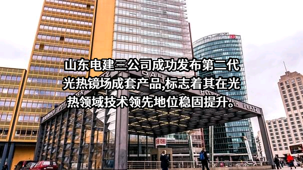 山东电建三公司
