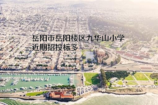 岳阳市岳阳楼区九华山小学近期招投标项目多