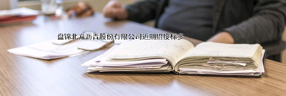 盘锦北方沥青股份有限公司近期招投标项目多