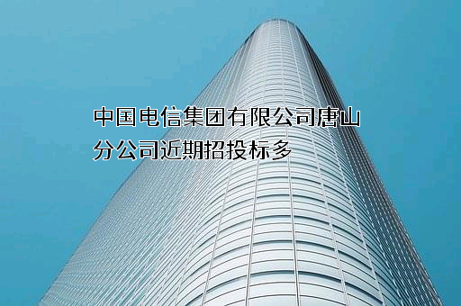中国电信集团有限公司唐山分公司