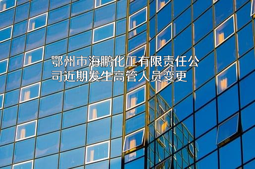 鄂州市海鹏化工有限责任公司