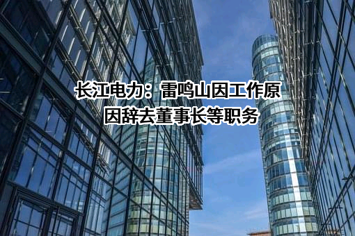 中国长江电力股份有限公司