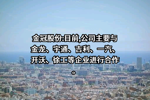 吉林省金冠电气股份有限公司