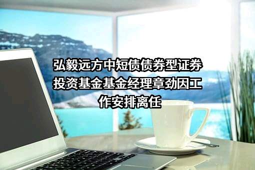 弘毅远方中短债债券型证券投资基金基金经理章劲因工作安排离任